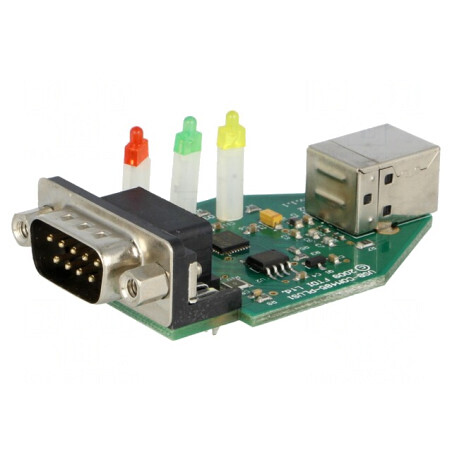 Convertor USB la RS485 cu LED Indicator și Conector D-Sub 9pin | Electronic-mag.ro | Componente Electronice