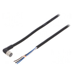 Cablu de Conectare M8 4 PIN 10m PVC XS3F-M8PVC4A10M | Electronic-mag.ro | Componente Electronice