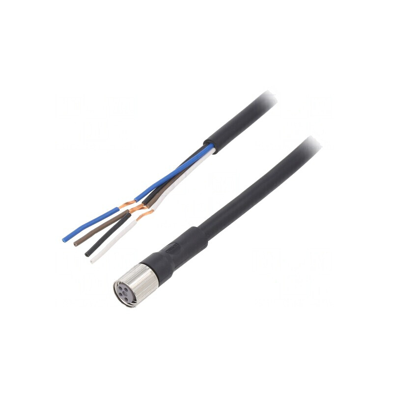 Cablu Conectare M8 4 Pini 10m XS3F-M8PVC4S10M | Electronic-mag.ro | Componente Electronice