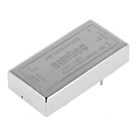 Convertor DC/DC 15W 9-36V la 15V/-15V | Electronic-mag.ro | Componente Electronice