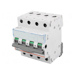 Separator-întrerupător 4P 63A 400VAC pentru şină DIN | Electronic-mag.ro | Componente Electronice