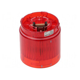Semnalizator LED Roșu 24VDC IP65 50mm | Electronic-mag.ro | Componente Electronice