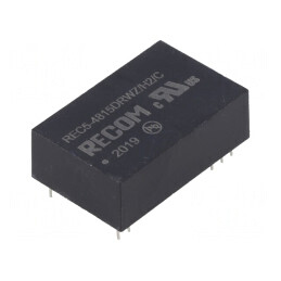 Convertor DC/DC 5W 18-72V la 15V/-15V | Electronic-mag.ro | Componente Electronice