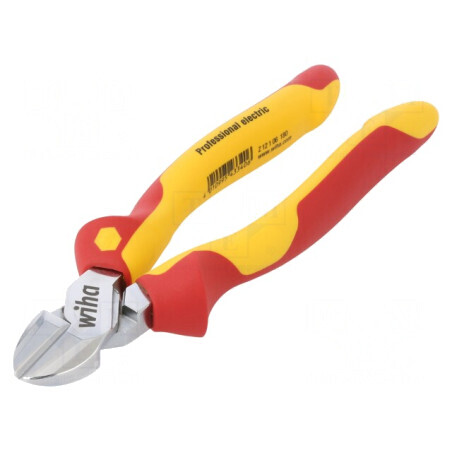 Clești Laterali pentru Tăiere Oțel 180mm 1kVAC | Electronic-mag.ro | Componente Electronice