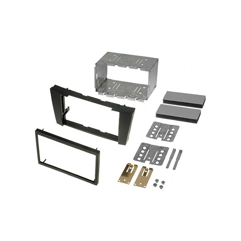 Cadru radio Mercedes 2 DIN negru | Electronic-mag.ro | Componente Electronice