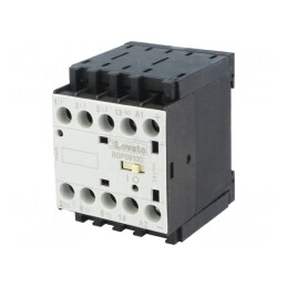 Contactor 3P 24VDC 9A NO x3 Contacte Auxiliare