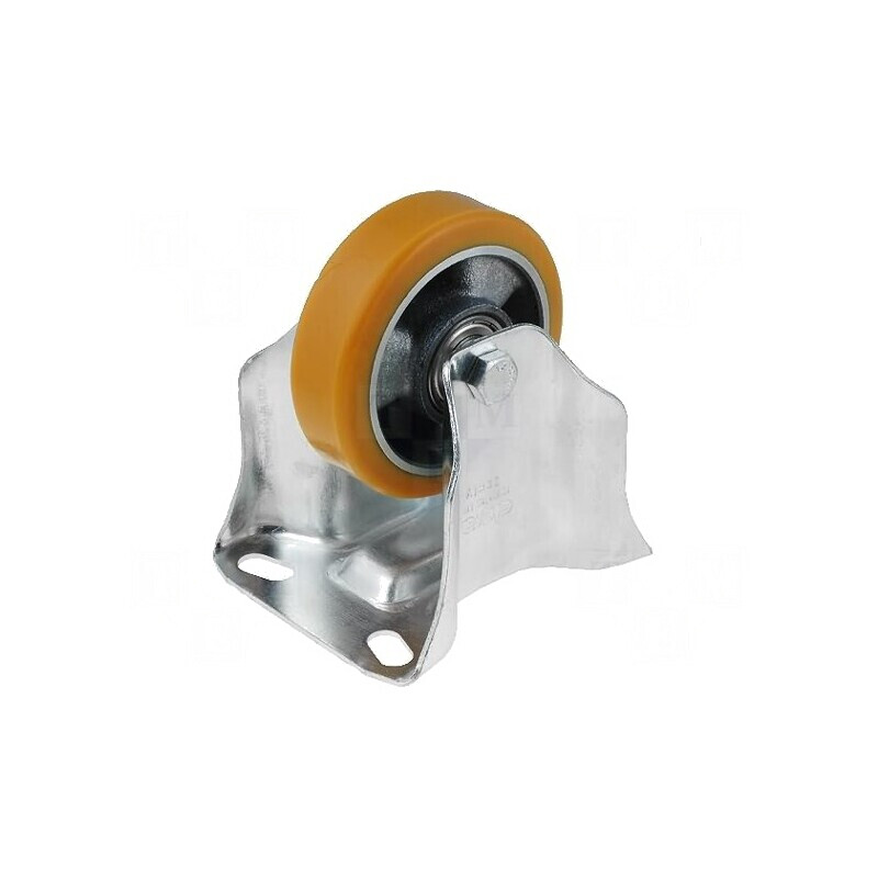 Roată de Transport 100mm 229kg Rigidă | Electronic-mag.ro | Componente Electronice
