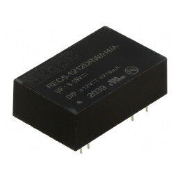 Convertor DC/DC 5W 9-18V la 12V/-12V DIP24 | Electronic-mag.ro | Componente Electronice