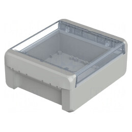 Carcasă Universală Gri 125x151x60mm BOCUBE UL94V-0 | Electronic-mag.ro | Componente Electronice