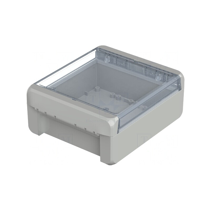Carcasă Universală Gri 125x151x60mm BOCUBE UL94V-0 | Electronic-mag.ro | Componente Electronice