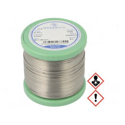 Sârmă de lipit cu plumb 0,8mm 500g 183°C BROFIL | Electronic-mag.ro | Componente Electronice