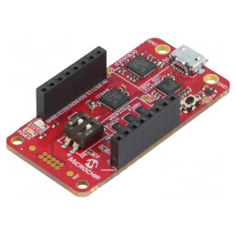 Microchip | mikroBUS soclu,USB micro | 3,3VDC | placă de extensie | DM320118