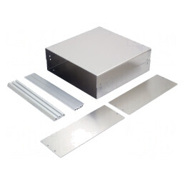 Carcasă Universală Aluminiu 250x260x90mm | Electronic-mag.ro | Componente Electronice
