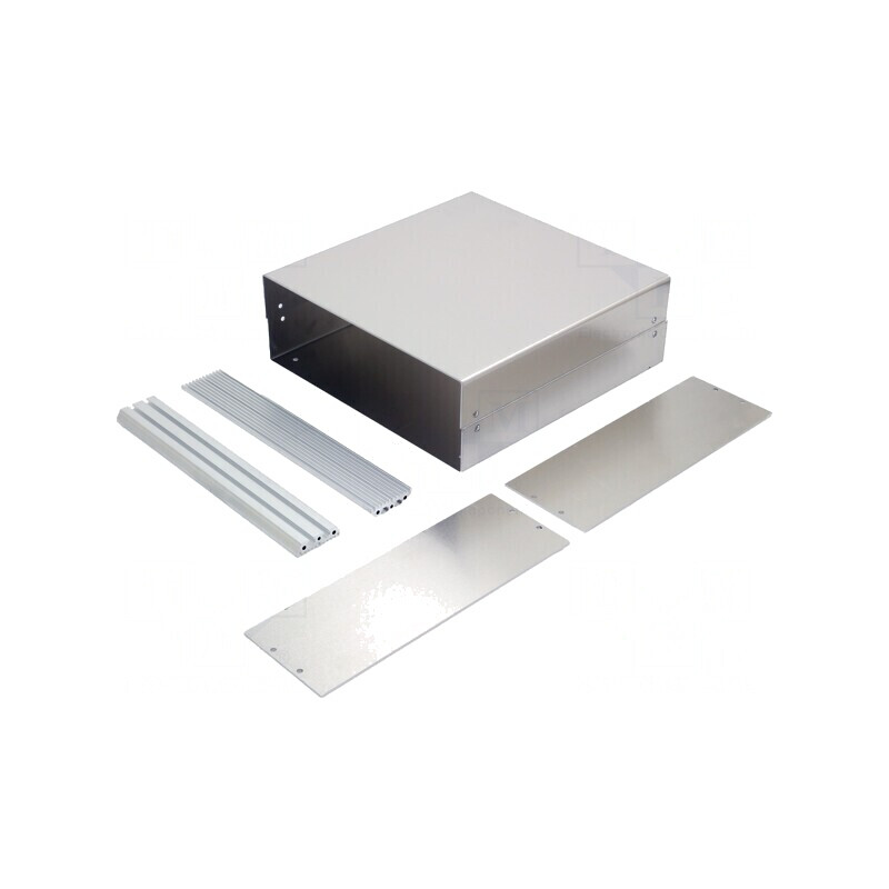 Carcasă Universală Aluminiu 250x260x90mm | Electronic-mag.ro | Componente Electronice