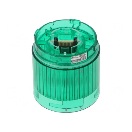 Semnalizator LED Verde 24VDC IP65 50mm | Electronic-mag.ro | Componente Electronice