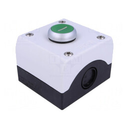 Casetă de comandă RMQ-Titan cu 1 buton IP67 plastic | Electronic-mag.ro | Componente Electronice