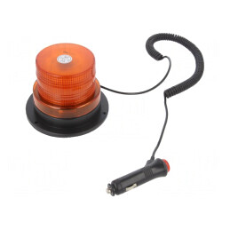Semnalizator Luminos Portocalie 12V/24V 95x130mm EB8003 | Electronic-mag.ro | Componente Electronice