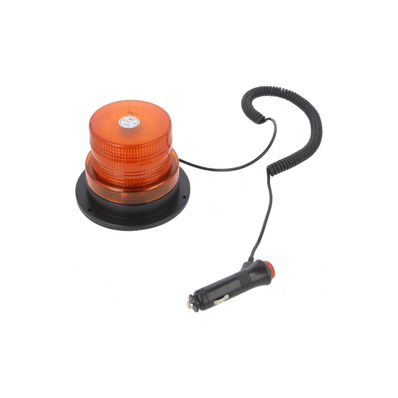 Semnalizator Luminos Portocalie 12V/24V 95x130mm EB8003 | Electronic-mag.ro | Componente Electronice