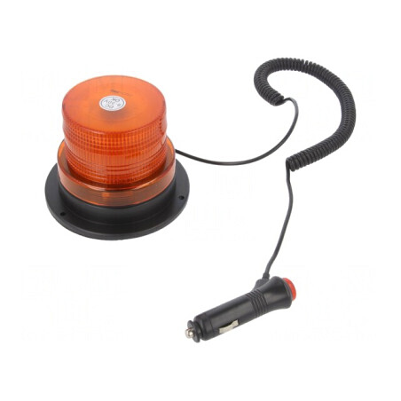 Semnalizator Luminos Portocalie 12V/24V 95x130mm EB8003 | Electronic-mag.ro | Componente Electronice