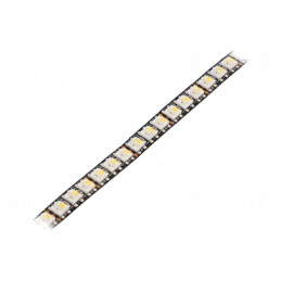 Bandă LED RGBW Programabilă 5V 144 LED/m 8mm PCB Negru | Electronic-mag.ro | Componente Electronice
