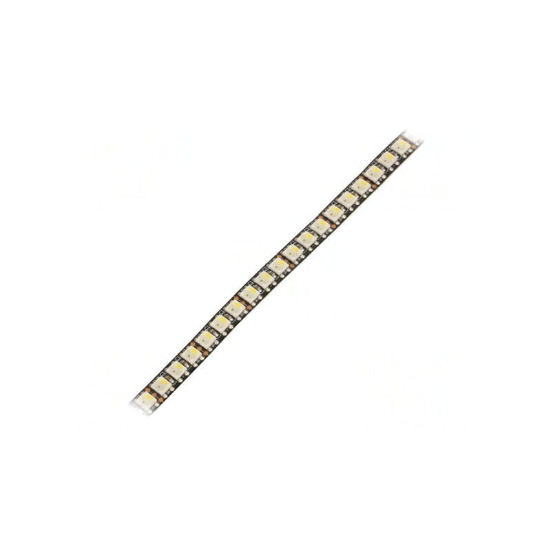 Bandă LED RGBW 5V 144 LED/m PCB negre 8mm | Electronic-mag.ro | Componente Electronice