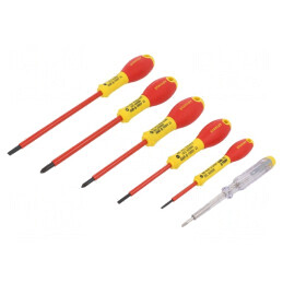 Kit Şurubelniţe Izolate FATMAX 6 Buc. | Electronic-mag.ro | Componente Electronice