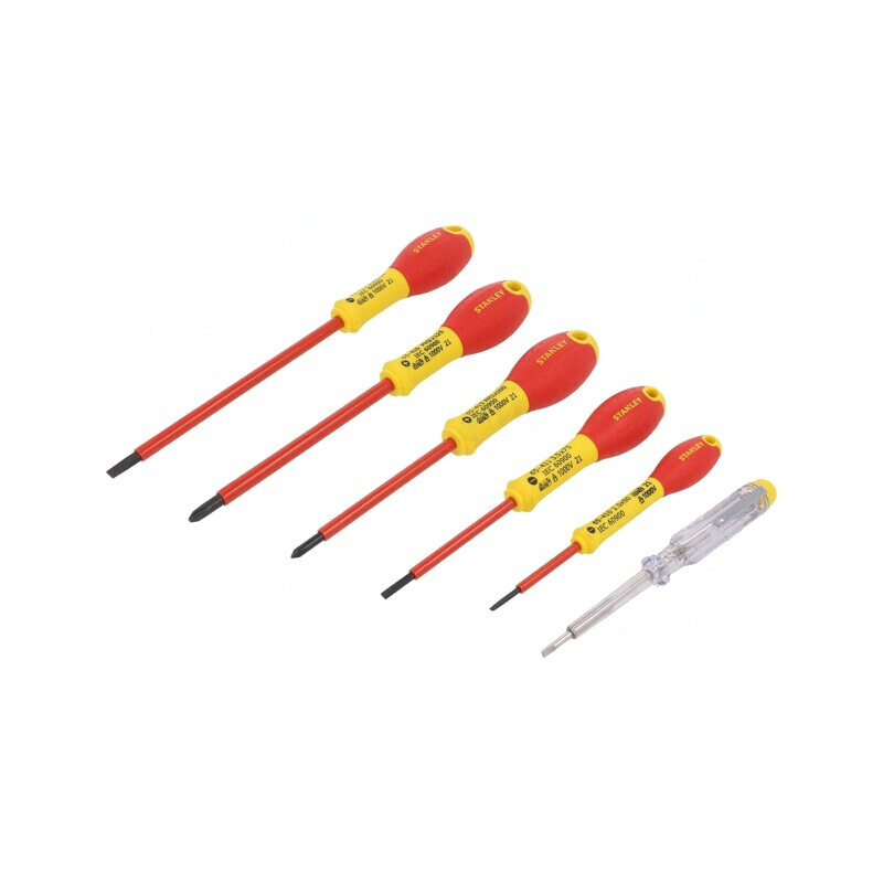 Kit Şurubelniţe Izolate FATMAX 6 Buc. | Electronic-mag.ro | Componente Electronice