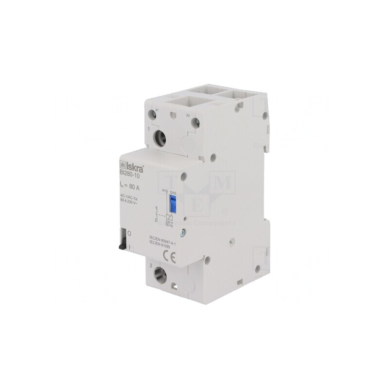 Releu Bistabil de Impulsuri pentru Instalații NO 35x90x65mm | Electronic-mag.ro | Componente Electronice