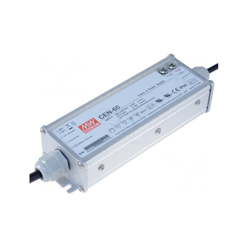 Alimentator LED 62,4W 48V IP66 | Electronic-mag.ro | Componente Electronice Alimentator LED 62,4W 48V IP66 | Electronic-mag.ro | Componente Electronice