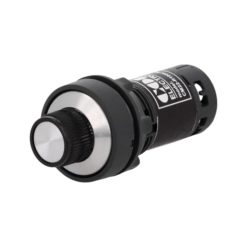 Potentiometru 22mm 100kΩ IP65 | Electronic-mag.ro | Componente Electronice