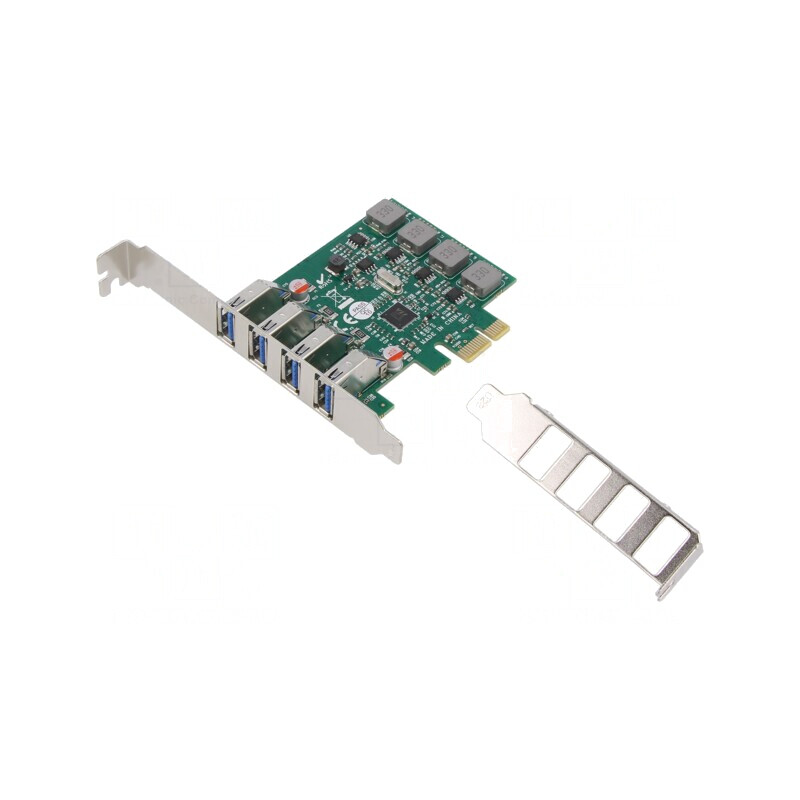 Card Extensie PCIe USB 3.0 x4 5Gbps | Electronic-mag.ro | Componente Electronice