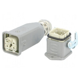 Conector HDC Tată Mamă Soclu Mufă Set Compleț Han Kit | Electronic-mag.ro | Componente Electronice
