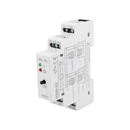Releu Bistabil de Impulsuri NO 16A IP20 PBM-02 | Electronic-mag.ro | Componente Electronice