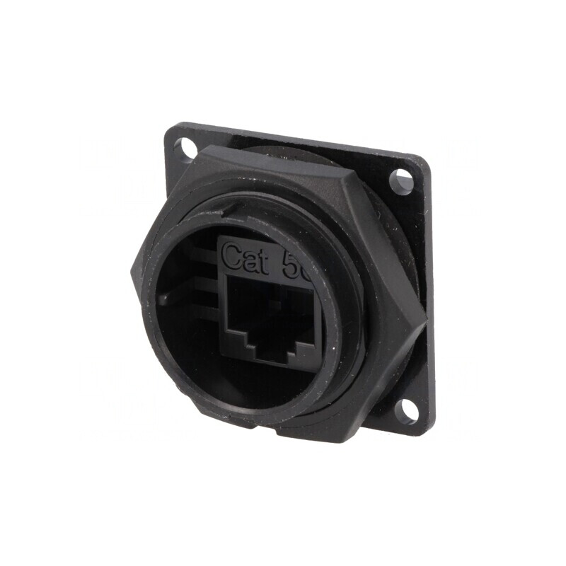 Conector RJ45 Cat 5e 8p8c IP67/IP68 Drept | Electronic-mag.ro | Componente Electronice