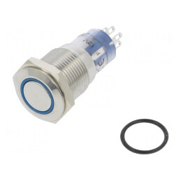 Comutator Anti-Vandalism DPDT 3A 250VAC IP67 | Electronic-mag.ro | Componente Electronice