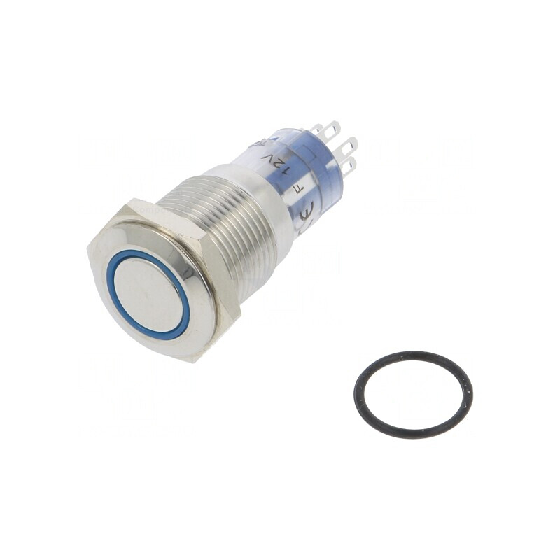 Comutator Anti-Vandalism DPDT 3A 250VAC IP67 | Electronic-mag.ro | Componente Electronice