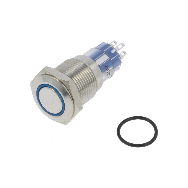 Comutator DPDT Anti-Vandalism 3A 250VAC IP67 Ø16.2mm | Electronic-mag.ro | Componente Electronice Comutator DPDT Anti-Vandalism 3A 250VAC IP67 Ø16.2mm | Electronic-mag.ro | Componente Electronice