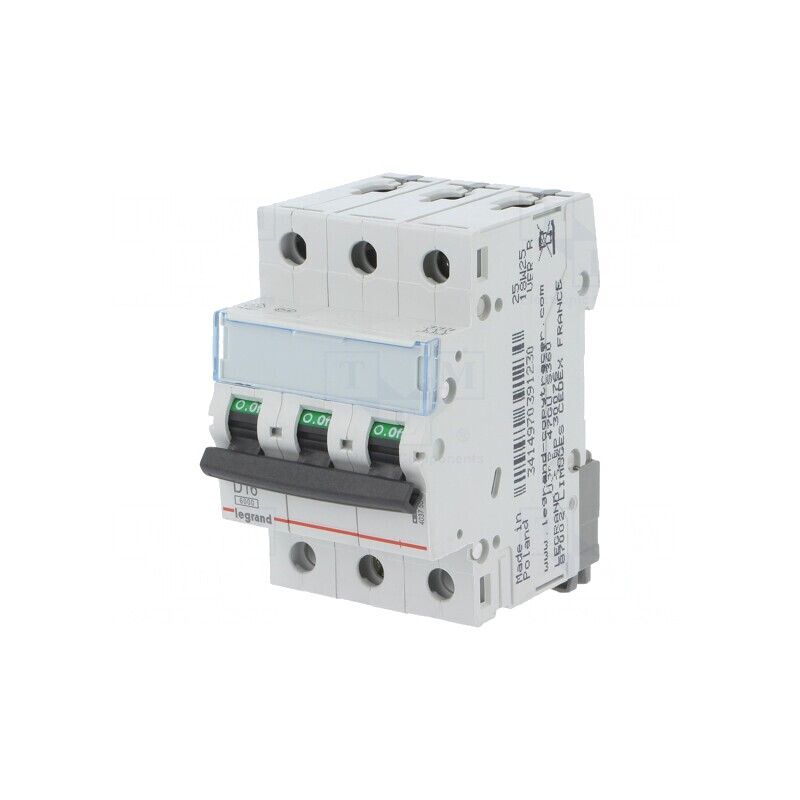 Întrerupător Supracurent 16A 3P 400VAC D | Electronic-mag.ro | Componente Electronice