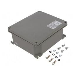 Carcasă Universală cu Lame de Fixare 141x166x64 mm | Electronic-mag.ro | Componente Electronice