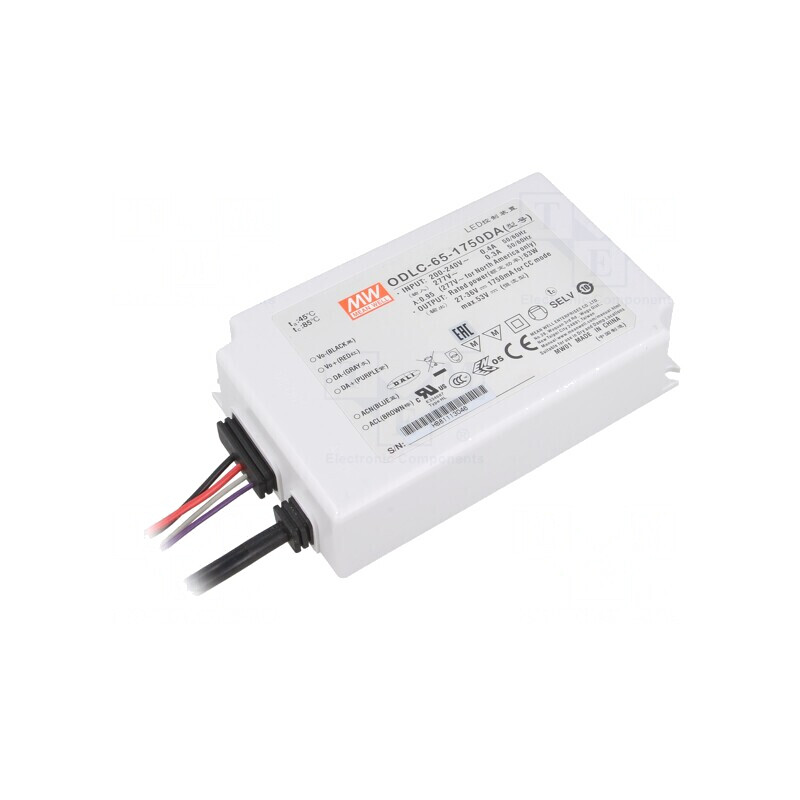 Alimentator LED DALI 63W 27-36V | Electronic-mag.ro | Componente Electronice