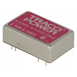 Convertor DC/DC 5W 18-36V la 12V/-12V | Electronic-mag.ro | Componente Electronice