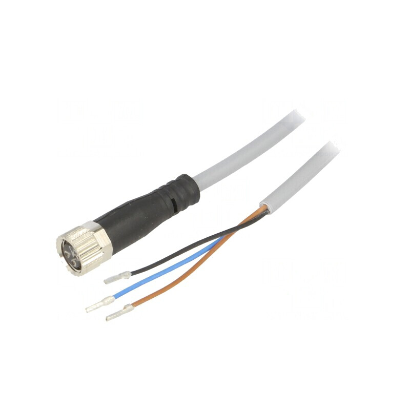 Cablu Conectare M8 3 Pin 10m 60VAC 3A | Electronic-mag.ro | Componente Electronice