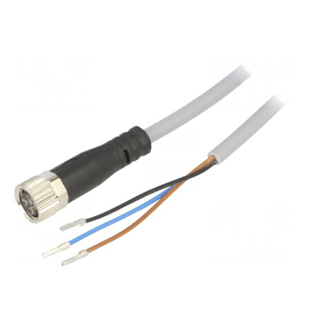 Cablu Conectare M8 3 Pin 10m 60VAC 3A | Electronic-mag.ro | Componente Electronice