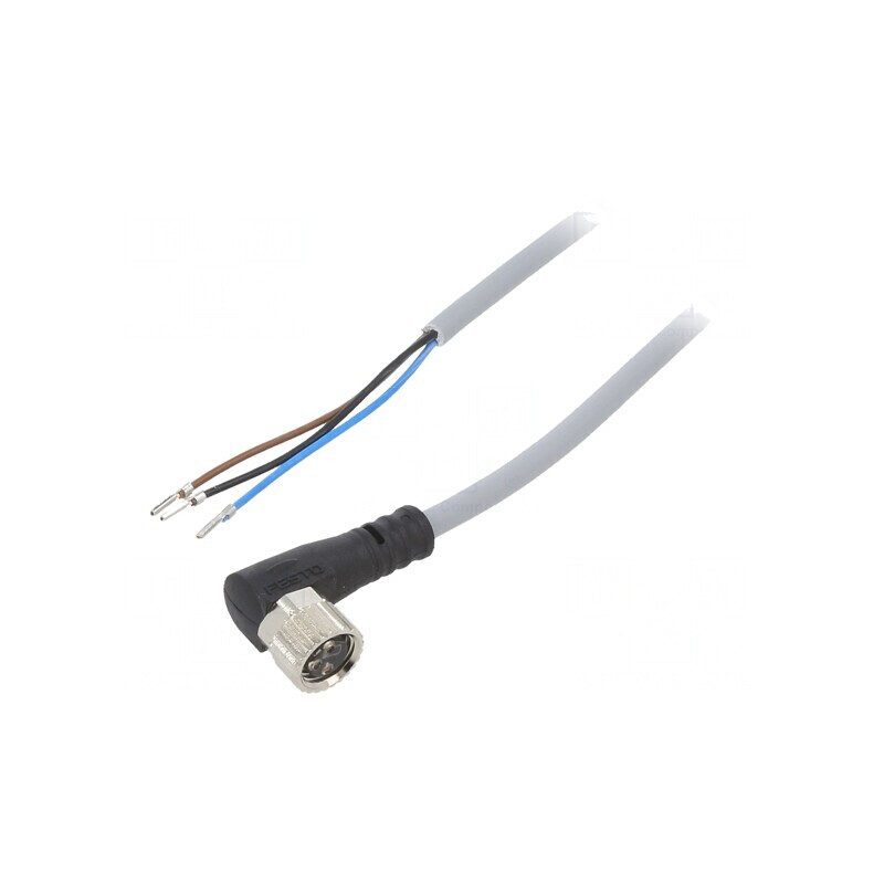 Cablu de Conectare M8 3-PIN unghi 10m 60VAC/3A 60VDC | Electronic-mag.ro | Componente Electronice Cablu de Conectare M8 3-PIN unghi 10m 60VAC/3A 60VDC | Electronic-mag.ro | Componente Electronice