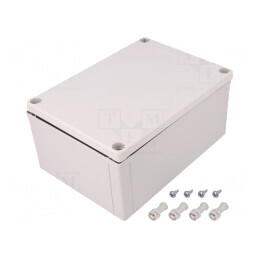 Carcasă Universală Policarbonat 130x180x85 mm | Electronic-mag.ro | Componente Electronice