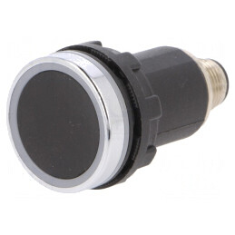 Comutator Capacitiv Negru Argintiu 10-30VDC NPN NO | Electronic-mag.ro | Componente Electronice
