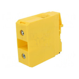 Conector de Îmbinare Șine 35-120mm2 Galben TS35 | Electronic-mag.ro | Componente Electronice