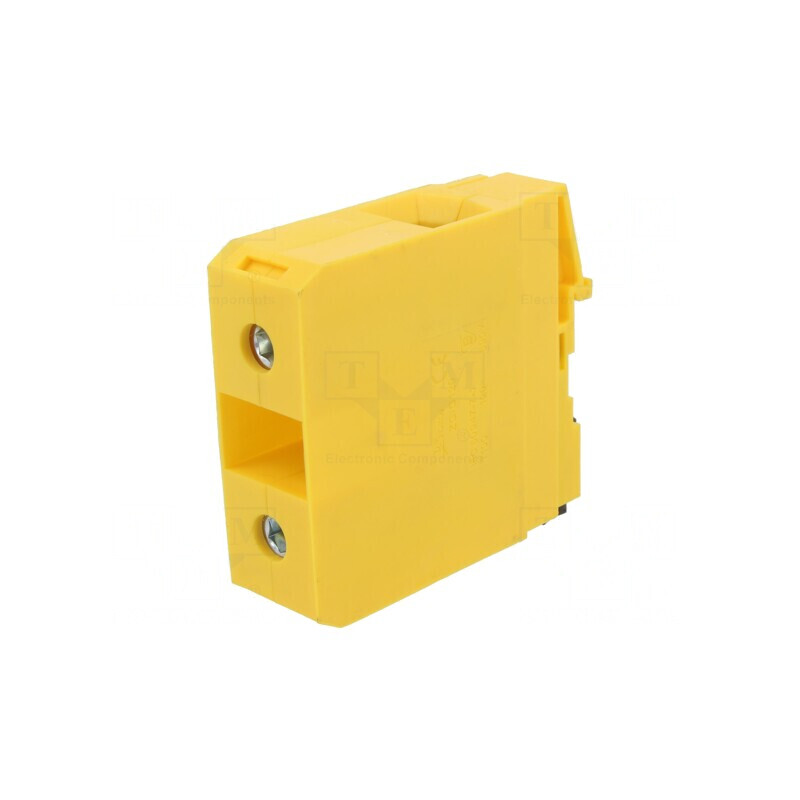 Conector de Îmbinare Șine 35-120mm2 Galben TS35 | Electronic-mag.ro | Componente Electronice Conector de Îmbinare Șine 35-120mm2 Galben TS35 | Electronic-mag.ro | Componente Electronice