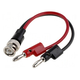 Cablu de măsurare 60VDC cu soclu axial 4mm 0,13m 50Ω POMONA | Electronic-mag.ro | Componente Electronice
