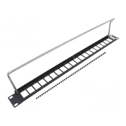 Adaptor Patch Panel Montare Slim Rack 29mm CP30163 | Electronic-mag.ro | Componente Electronice